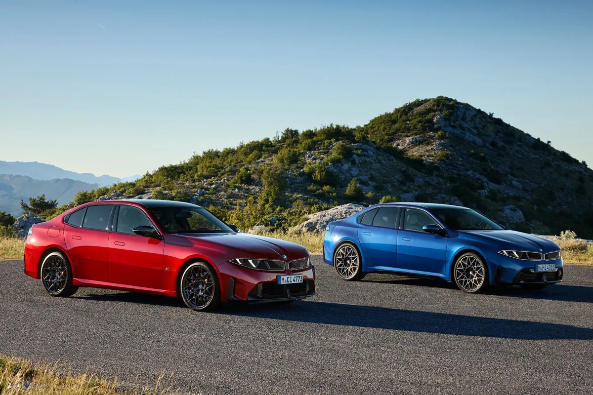 BMW М350 xDrive (ліворуч) та BMW i3